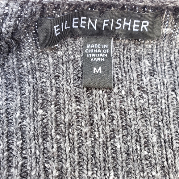 Eileen Fisher Long Cardigan Medium - Picture 3 of 5